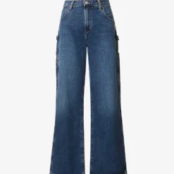 AGOLDE Magda Wide-leg Mid-rise Organic-denim-blend Jeans