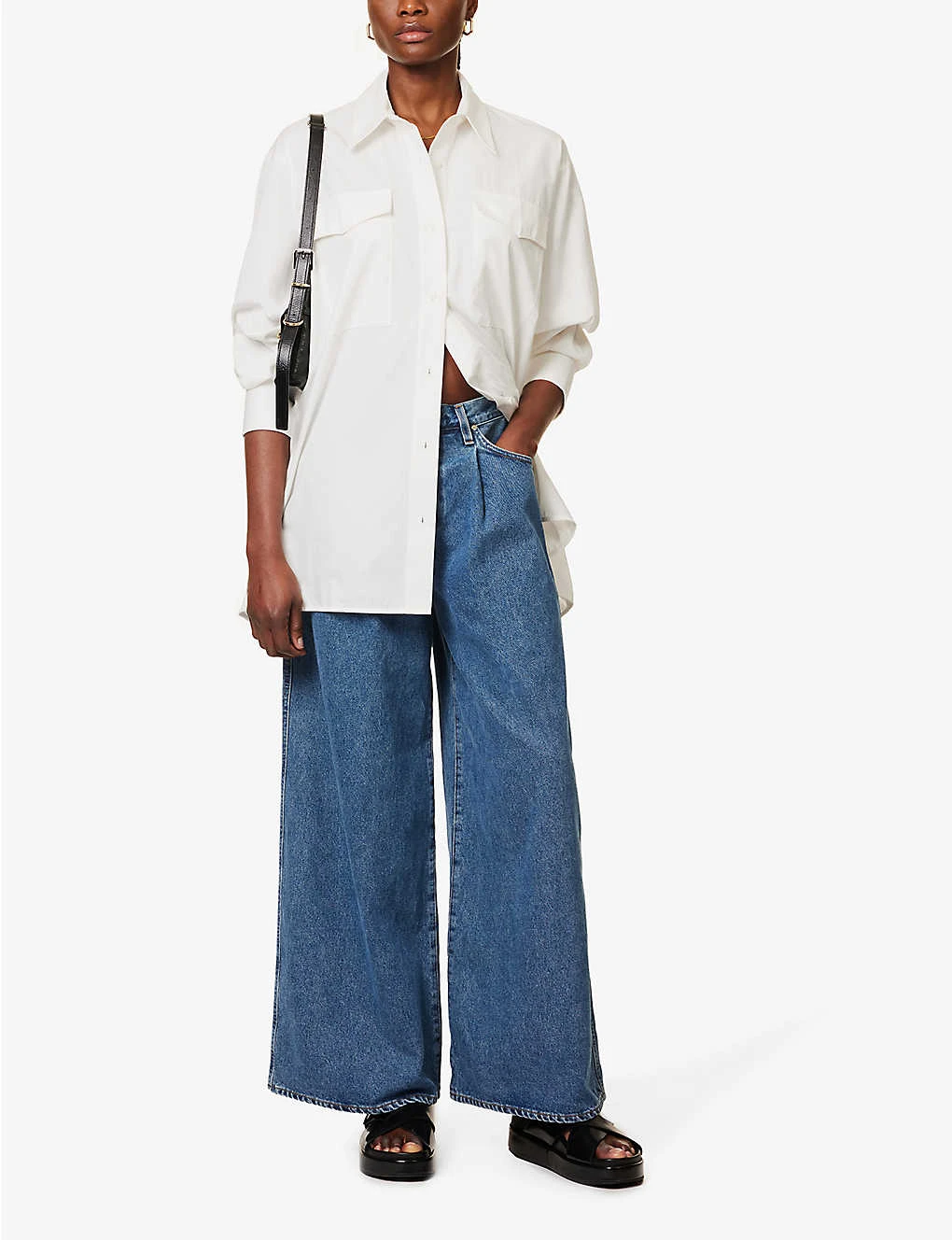 The Atticus Wide-leg High-rise Jeans 2 The Atticus Wide-leg High-rise Jeans - Image 2