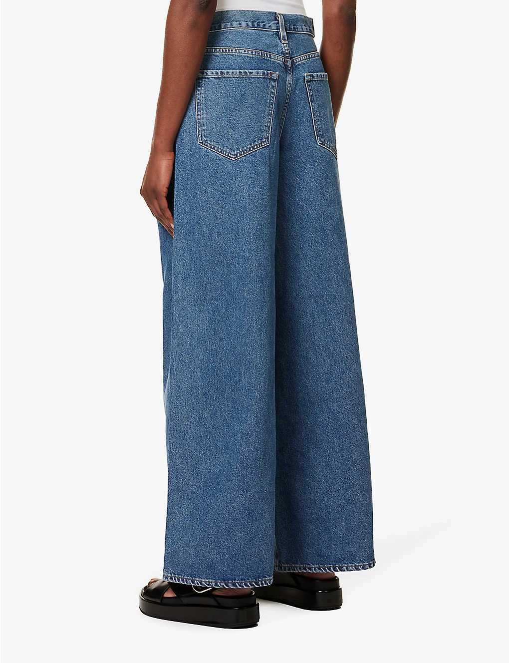 The Atticus Wide-leg High-rise Jeans 4 The Atticus Wide-leg High-rise Jeans - Image 4