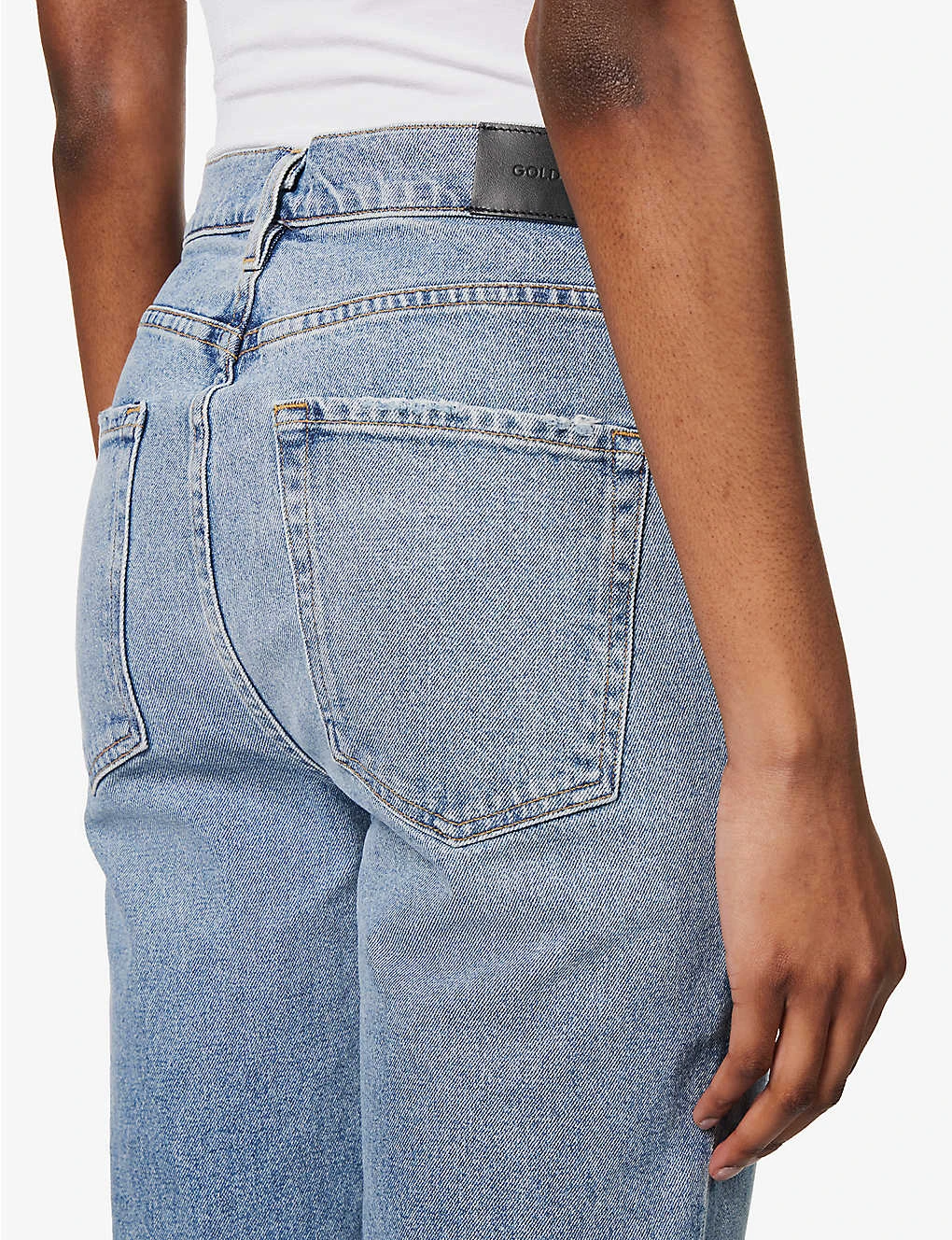 The Morgan Straight-leg High-rise Cotton-blend Jeans 5 The Morgan Straight-leg High-rise Cotton-blend Jeans - Image 5