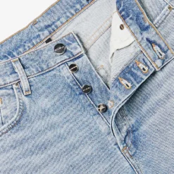 The Morgan Straight-leg High-rise Cotton-blend Jeans 13 The Morgan Straight-leg High-rise Cotton-blend Jeans -Outlet Pique Style Store R04148542 WAYLANDPALEVINTIND ALT06