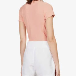 JAMES PERSE Elasticated-waist Striped Cotton-blend Shorts 8 JAMES PERSE Elasticated-waist Striped Cotton-blend Shorts -Outlet Pique Style Store R04149005 WHITE ALT03