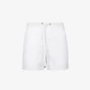JAMES PERSE Elasticated-waist Striped Cotton-blend Shorts