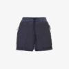 JAMES PERSE Utility High-rise Stretch-cotton Shorts