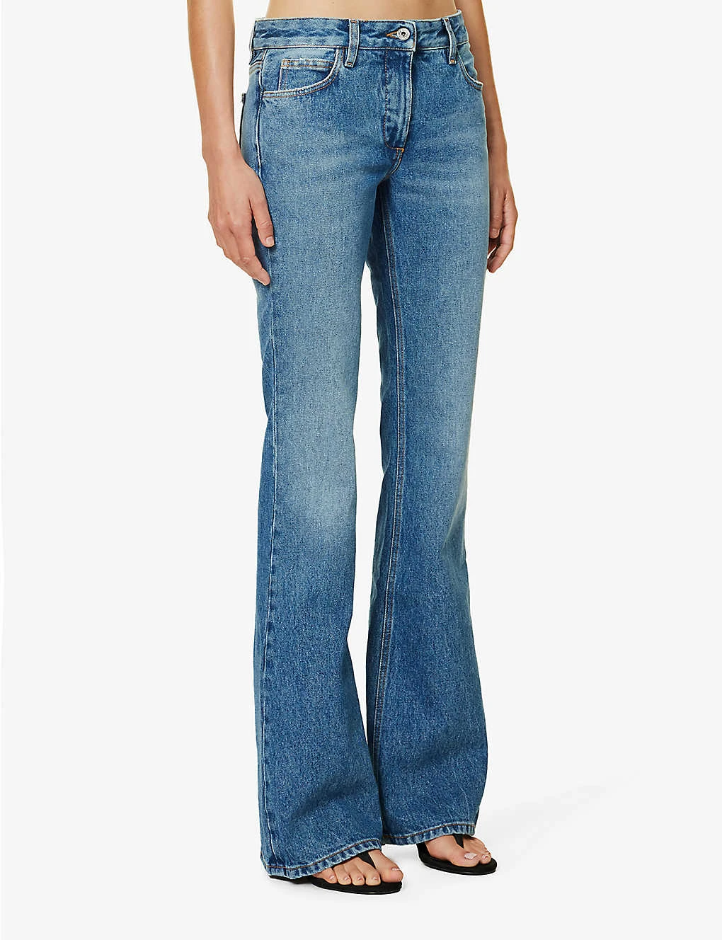 Straight-leg Mid-rise Jeans 3 Straight-leg Mid-rise Jeans - Image 3