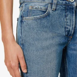 Straight-leg Mid-rise Jeans 11 Straight-leg Mid-rise Jeans -Outlet Pique Style Store R04149025 BLUE ALT05