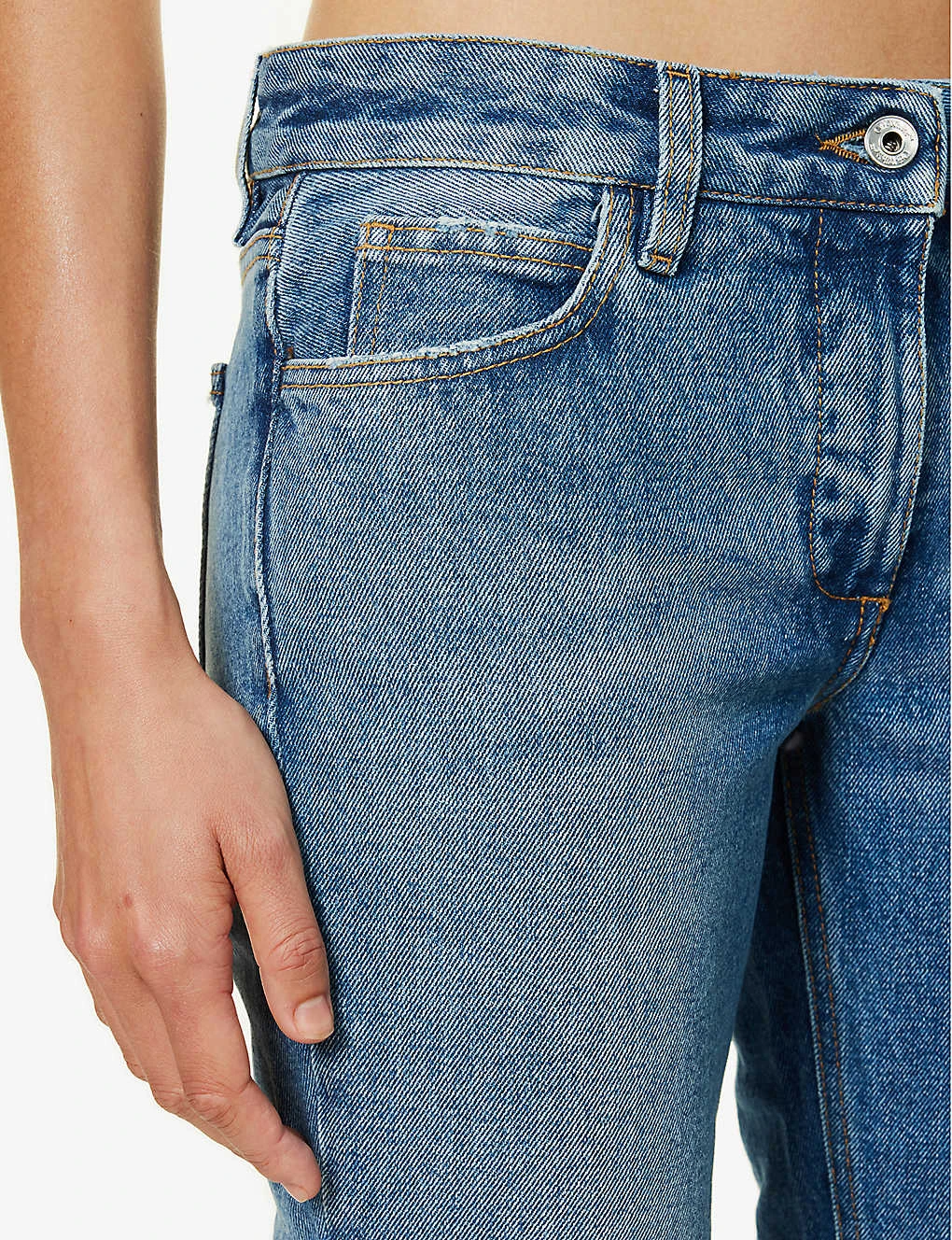 Straight-leg Mid-rise Jeans 6 Straight-leg Mid-rise Jeans - Image 6