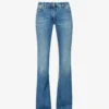 Straight-leg Mid-rise Jeans