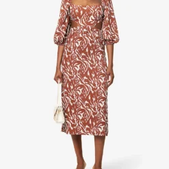 Outlet Pique Style Store -Outlet Pique Style Store R04149646 BROWNABSTRACT ALT01