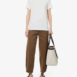 Weekend Max Mara Multib Regular-fit Stretch-cotton T-shirt 6 Weekend Max Mara Multib Regular-fit Stretch-cotton T-shirt -Outlet Pique Style Store R04151245 WHITE ALT01
