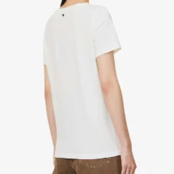 Weekend Max Mara Multib Regular-fit Stretch-cotton T-shirt 8 Weekend Max Mara Multib Regular-fit Stretch-cotton T-shirt -Outlet Pique Style Store R04151245 WHITE ALT03