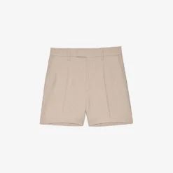 Zadig & Voltaire Please Creased Viscose-blend Shorts