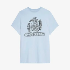 Zadig & Voltaire Omma Core Cho-print Cotton T-shirt