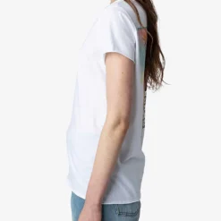 Zadig & Voltaire Henley Lion Palm Photo-print Organic-cotton T-shirt 7 Zadig & Voltaire Henley Lion Palm Photo-print Organic-cotton T-shirt -Outlet Pique Style Store R04151992 BLANC ALT02