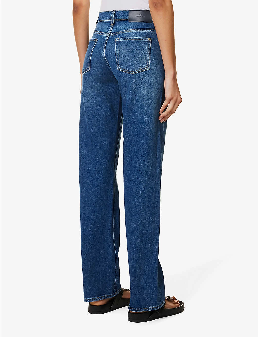 7 For All Mankind Tess Straight-leg High-rise Stretch-denim Jeans 4 7 For All Mankind Tess Straight-leg High-rise Stretch-denim Jeans - Image 4