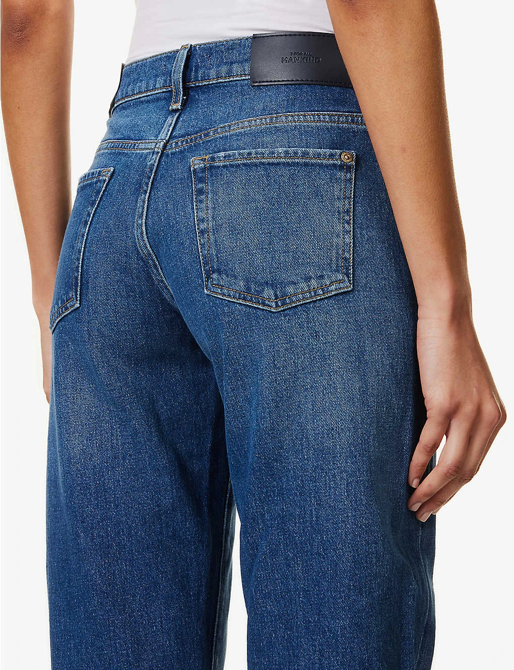 7 For All Mankind Tess Straight-leg High-rise Stretch-denim Jeans 5 7 For All Mankind Tess Straight-leg High-rise Stretch-denim Jeans - Image 5