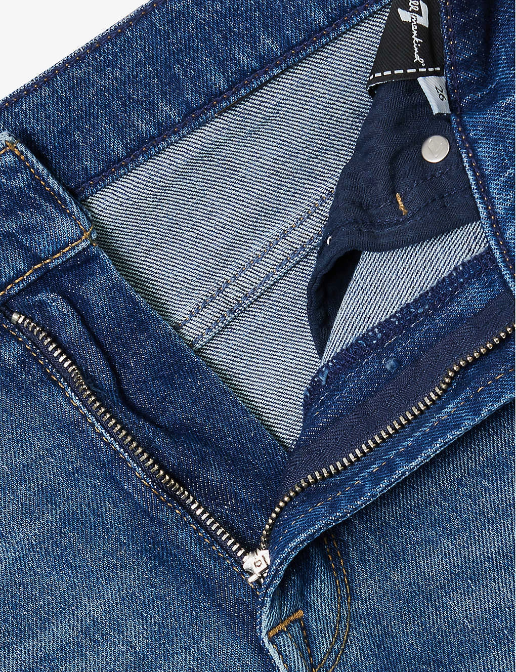 7 For All Mankind Tess Straight-leg High-rise Stretch-denim Jeans 7 7 For All Mankind Tess Straight-leg High-rise Stretch-denim Jeans - Image 7