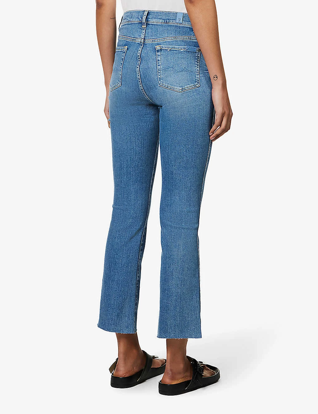 7 For All Mankind Slim Kick Mid-rise Stretch-denim Jeans 4 7 For All Mankind Slim Kick Mid-rise Stretch-denim Jeans - Image 4