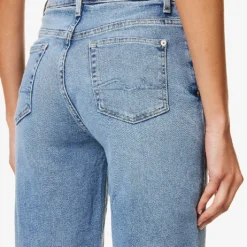 7 For All Mankind Malia Luxe Vintage Skinny High-rise Stretch-denim Jeans -Outlet Pique Style Store R04152118 LUXEVINTAGEMUST ALT04