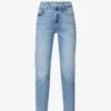7 For All Mankind Malia Luxe Vintage Skinny High-rise Stretch-denim Jeans