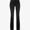 7 For All Mankind Bootcut Flared-leg Mid-rise Stretch-denim Jeans