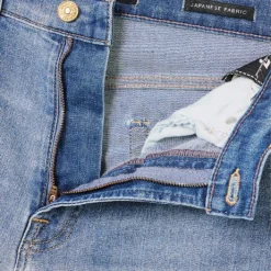 7 For All Mankind Easy Slim Skinny High-rise Stretch-denim Jeans -Outlet Pique Style Store R04152124 TRIBECALIGHT ALT06