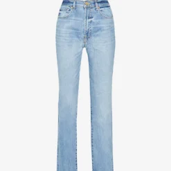 7 For All Mankind Easy Slim Skinny High-rise Stretch-denim Jeans