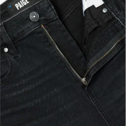 Paige Femme Bootleg High-rise Stretch-denim Jeans -Outlet Pique Style Store R04153154 BLACKWILLOW ALT05