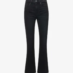 Paige Femme Bootleg High-rise Stretch-denim Jeans