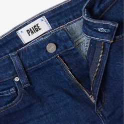 Paige Genevieve Brand-patch Flared High-rise Stretch-denim Blend Jeans 13 Paige Genevieve Brand-patch Flared High-rise Stretch-denim Blend Jeans -Outlet Pique Style Store R04153156 THEDISCO ALT06