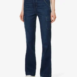 Paige Dion Straight-leg Mid-rise Stretch-denim Jeans -Outlet Pique Style Store R04153164 GRACIELOU ALT02