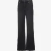 Paige Sonja Wide-leg Mid-rise Organic-recycled Denim-blend Jeans