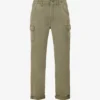 Paige Drew Mid-rise Straight-leg Regular-fit Stretch-woven Trousers