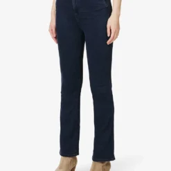 Paige Claudine Flared-leg High-rise Stretch-denim Jeans -Outlet Pique Style Store R04153201 ASTER ALT02