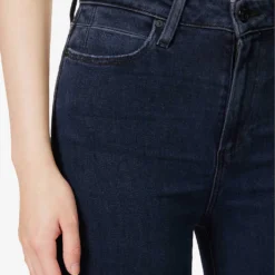 Paige Claudine Flared-leg High-rise Stretch-denim Jeans -Outlet Pique Style Store R04153201 ASTER ALT04