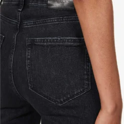 Paige Stella Belt-loop High-rise Straight-leg Cotton-blend Jeans -Outlet Pique Style Store R04153206 JETSTREAMDISTRESSED ALT05