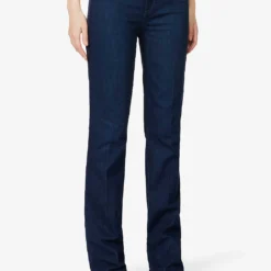 Paige Sloane Flared-leg Low-rise Stretch-denim Jeans 7 Paige Sloane Flared-leg Low-rise Stretch-denim Jeans -Outlet Pique Style Store R04153207 AUDRINA ALT02