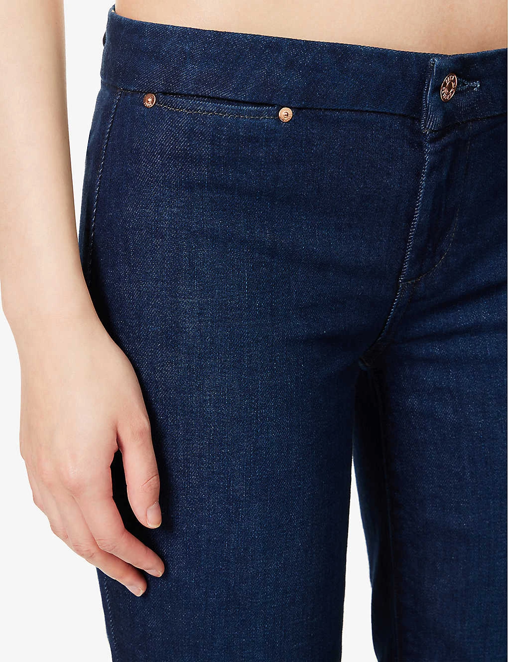 Paige Sloane Flared-leg Low-rise Stretch-denim Jeans 5 Paige Sloane Flared-leg Low-rise Stretch-denim Jeans - Image 5