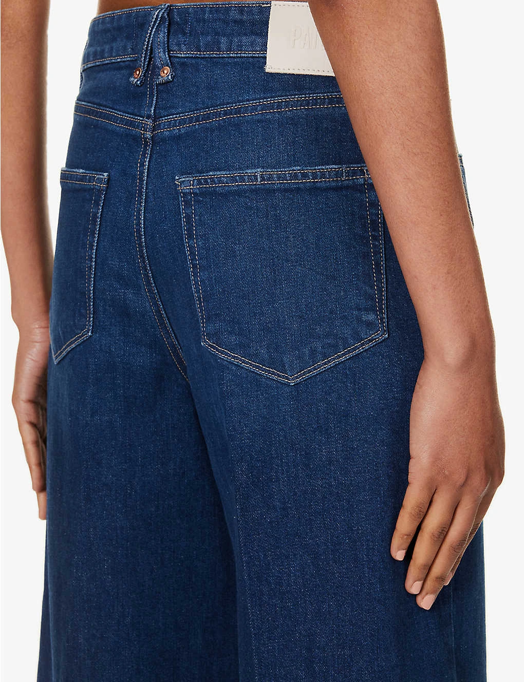Paige Frankie Raw-hem High-rise Straight-leg Stretch-denim Jeans 6 Paige Frankie Raw-hem High-rise Straight-leg Stretch-denim Jeans - Image 6