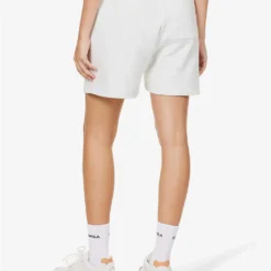 Brand-print High-rise Relaxed-fit Cotton-jersey Shorts -Outlet Pique Style Store R04153507 GREYMELANGE ALT03