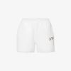 Sweat High-rise Logo-print Cotton-jersey Shorts