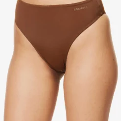 High-rise Bikini Bottoms -Outlet Pique Style Store R04153619 CHOCOLATEBROWN ALT02