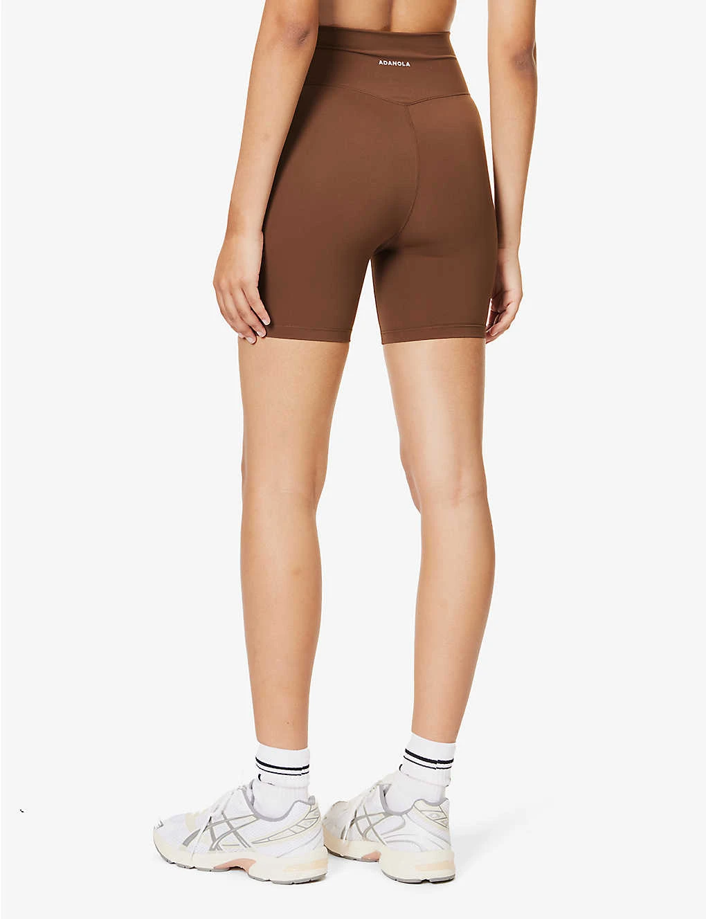 Ruched High-rise Stretch-woven Shorts 4 Ruched High-rise Stretch-woven Shorts - Image 4