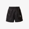 Prada Re-Nylon Brand-print Recycled-polyamide Shell Shorts