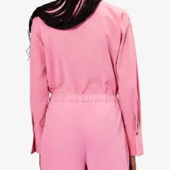 Whistles Lola Drawstring-waist Woven Shorts -Outlet Pique Style Store R04154605 PINK ALT03