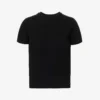 Vince Round-neck Short-sleeves Woven T-shirt