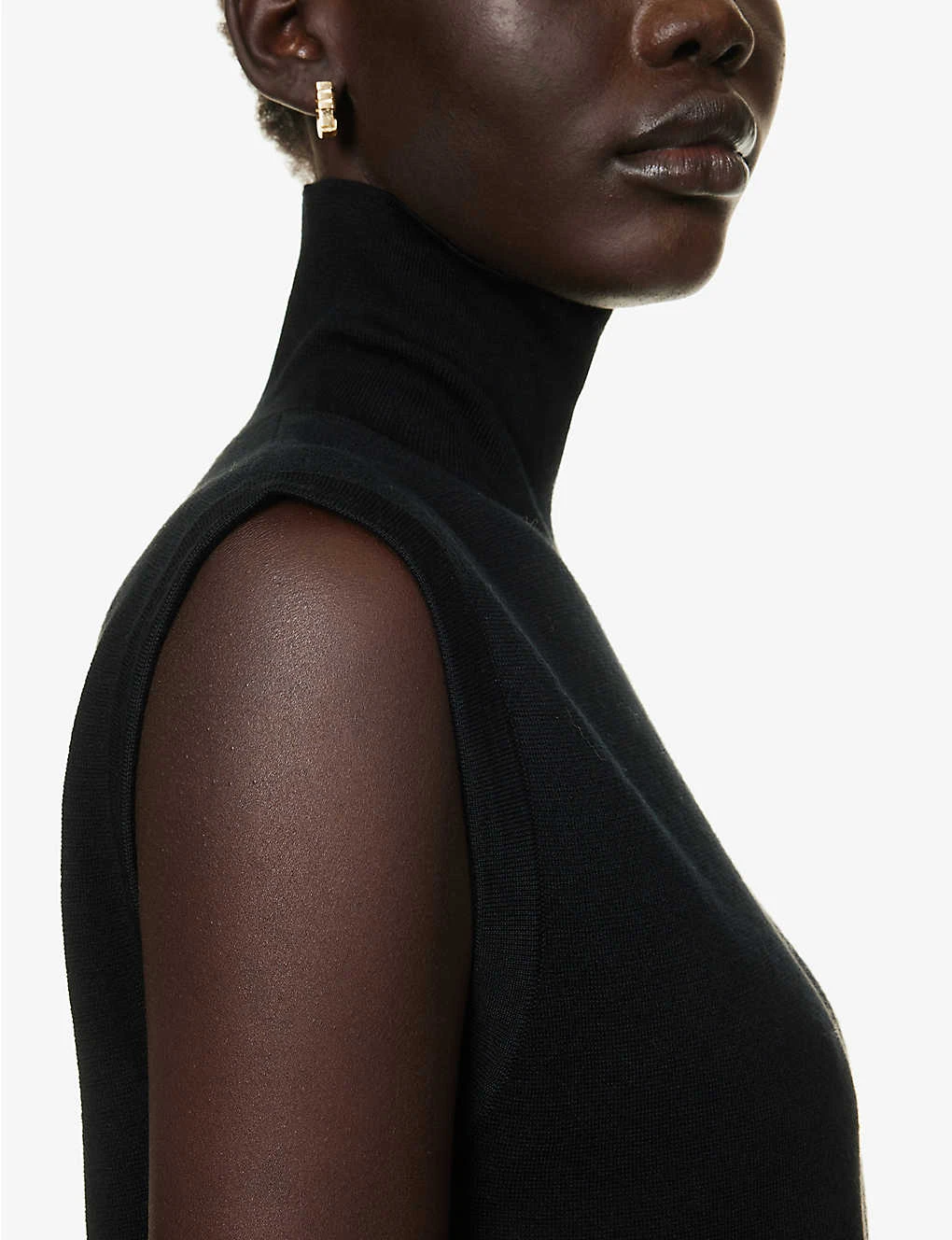 Max Mara Eureka High-neck Relaxed-fit Wool Mini Dress 5 Max Mara Eureka High-neck Relaxed-fit Wool Mini Dress - Image 5