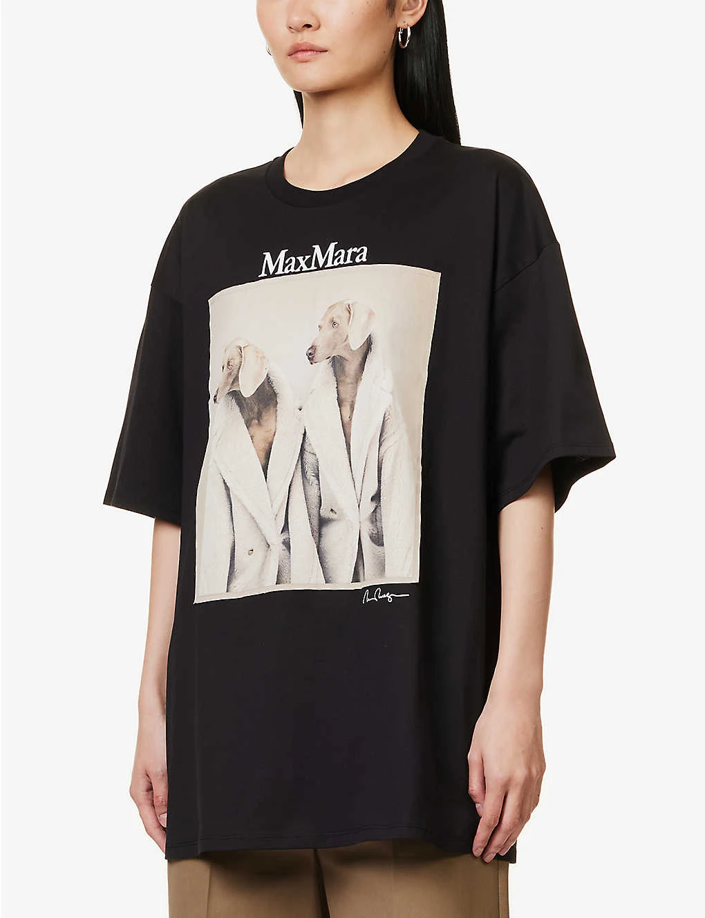 Max Mara Tacco Graphic-print Cotton-jersey T-shirt 3 Max Mara Tacco Graphic-print Cotton-jersey T-shirt - Image 3