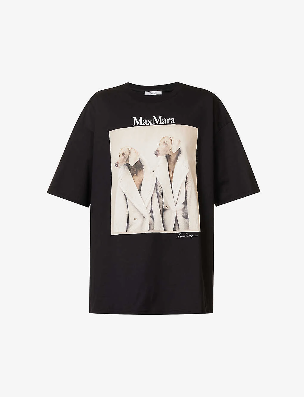Max Mara Tacco Graphic-print Cotton-jersey T-shirt 1 Max Mara Tacco Graphic-print Cotton-jersey T-shirt