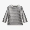 Ikks Stud-embellished Striped Woven T-shirt